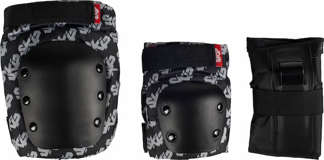 Комплект защиты SKIP 003 PRINT FABRIC черный