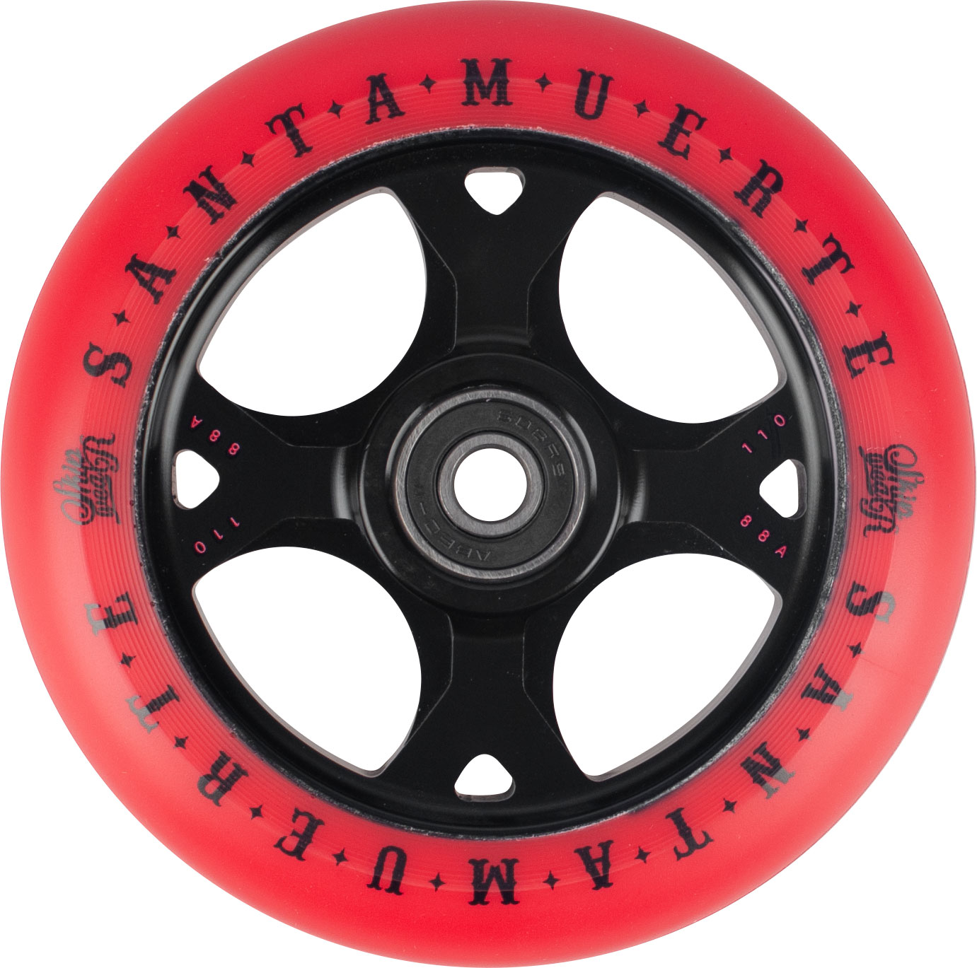 Колесо SKIP Santa Muerte 110x24mm красный